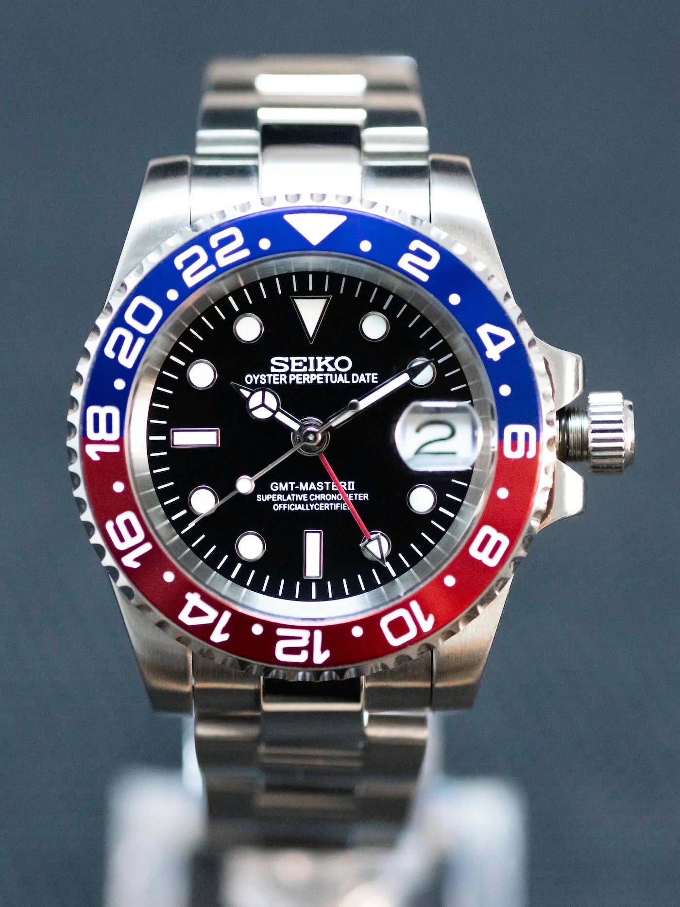 SEIKO Mod GMT “Pepsi”