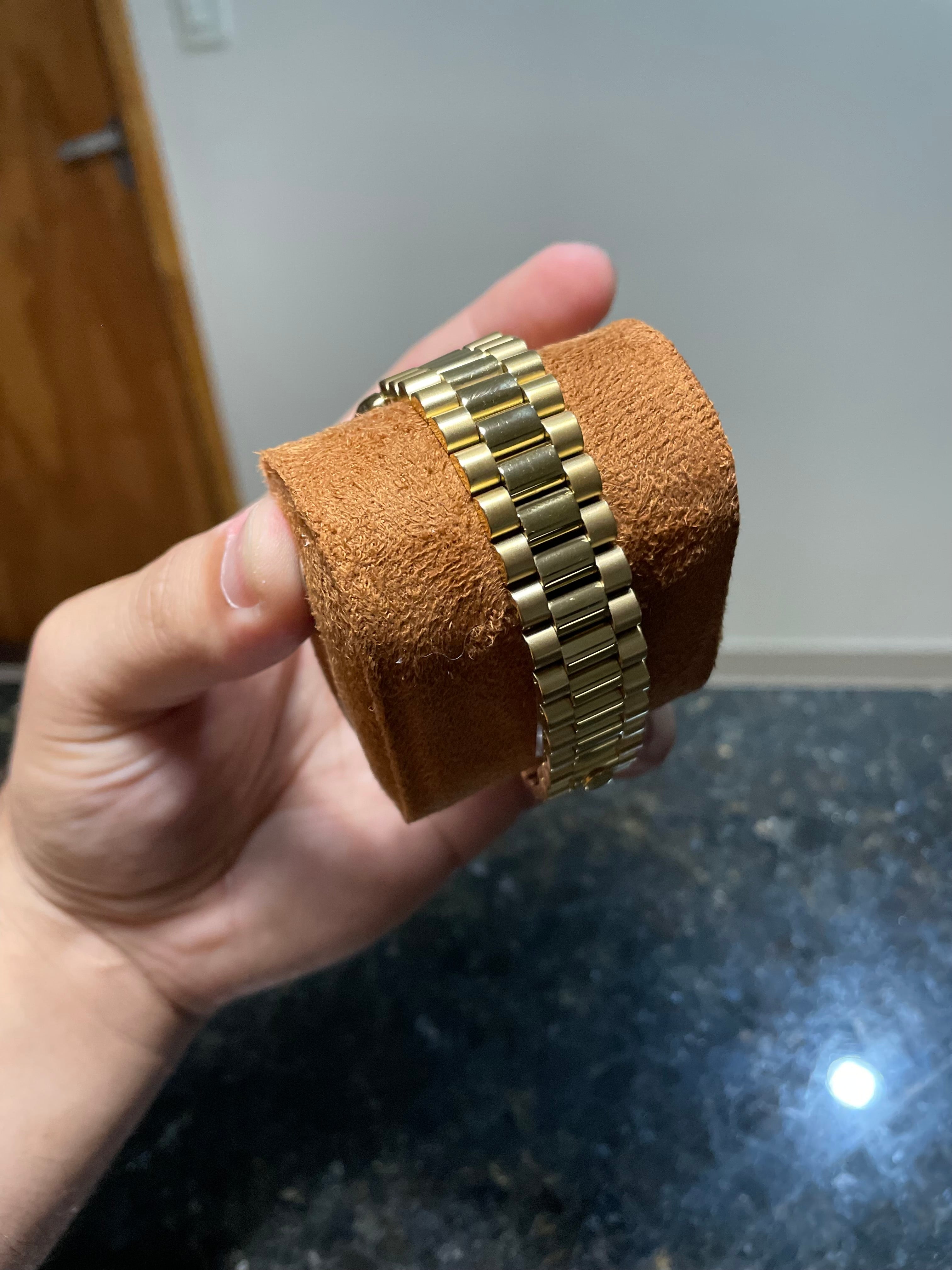 Seiko Mod Day-Date Full Gold