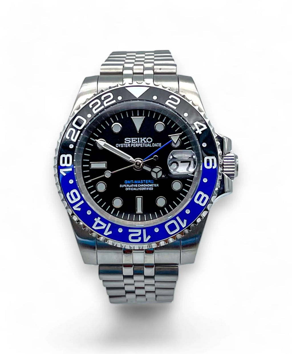 SEIKO Mod GMT “Batman”