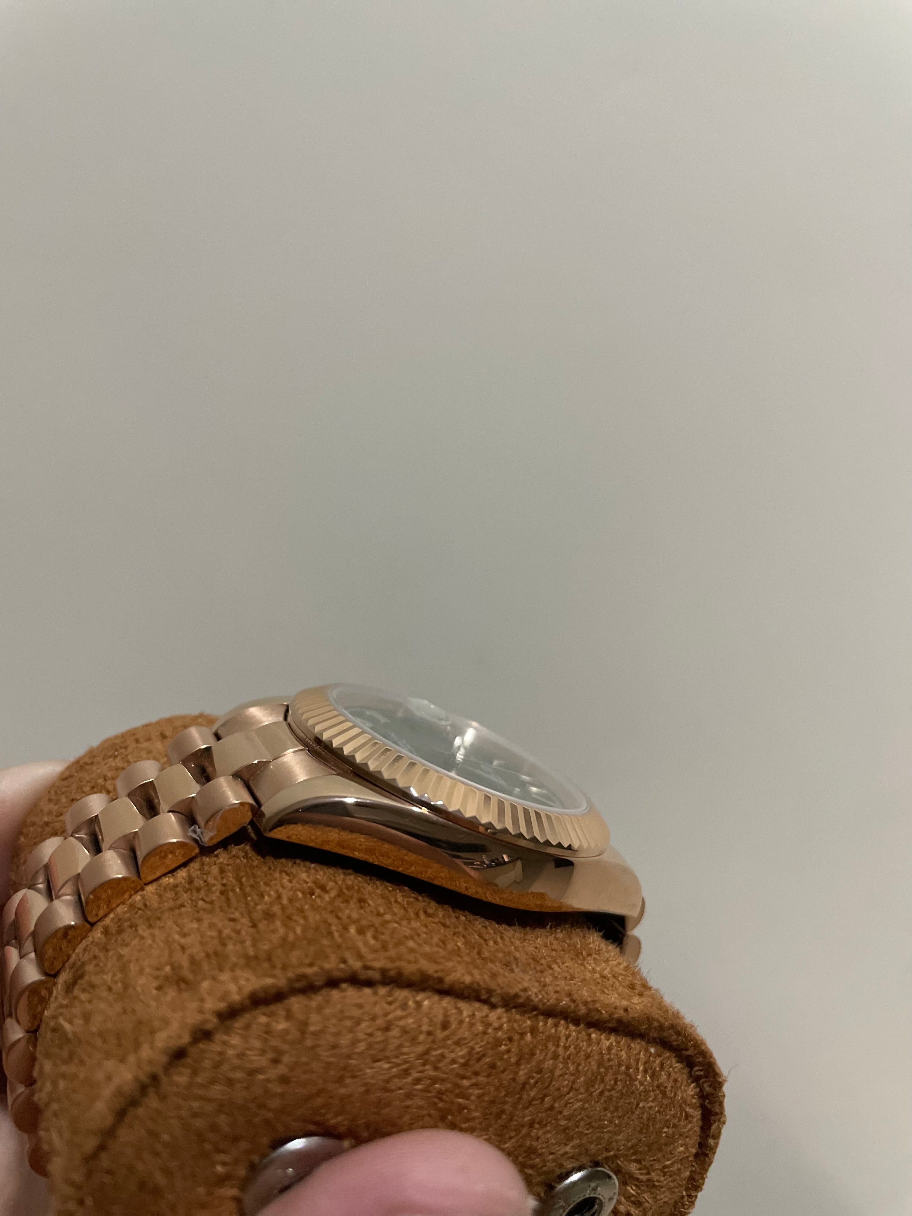 Seiko Mod Day-Date Mint Green