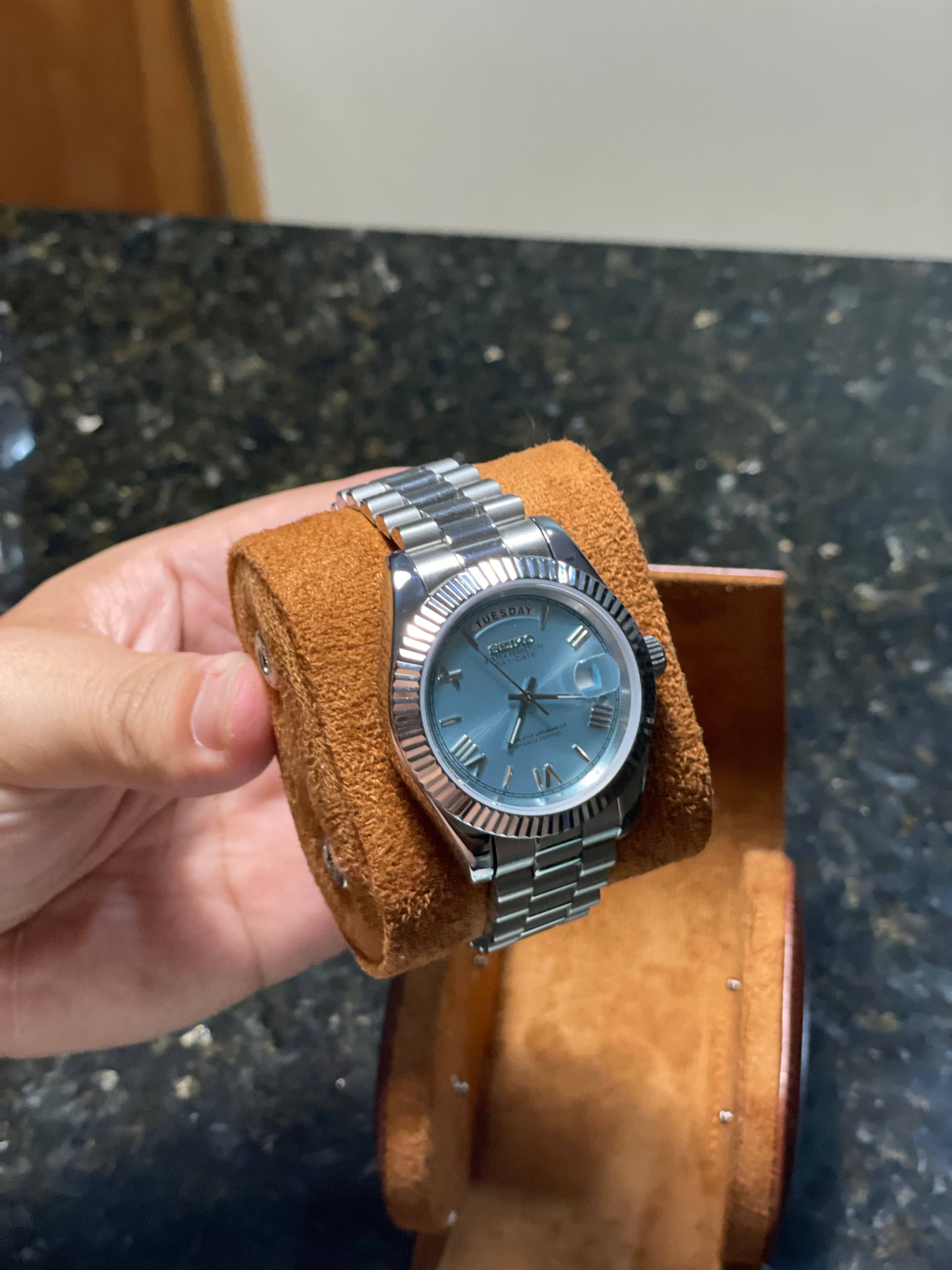 Seiko Mod Day-Date Tiffany