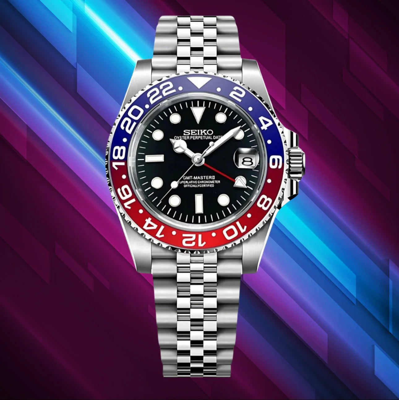 SEIKO Mod GMT “Pepsi”