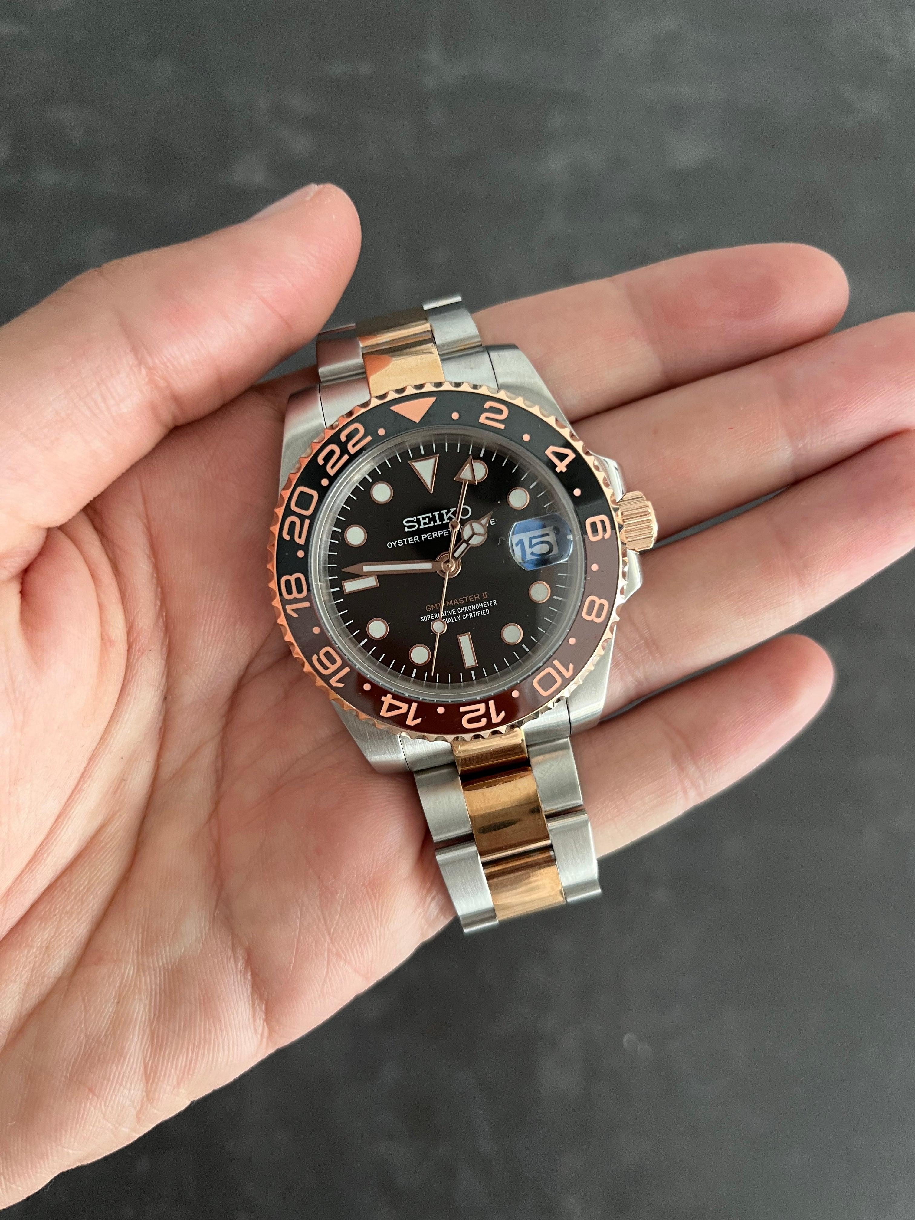 SEIKO Mod GMT “RootBeer”