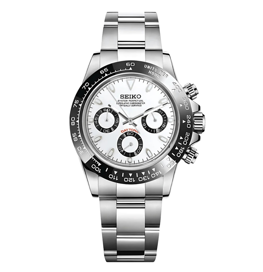 SEIKO Mod Daytona “panda”