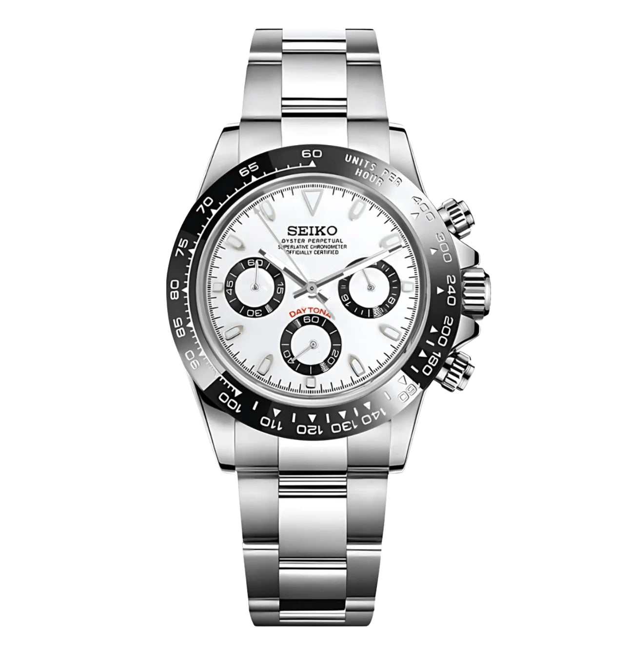 SEIKO Mod Daytona “panda”