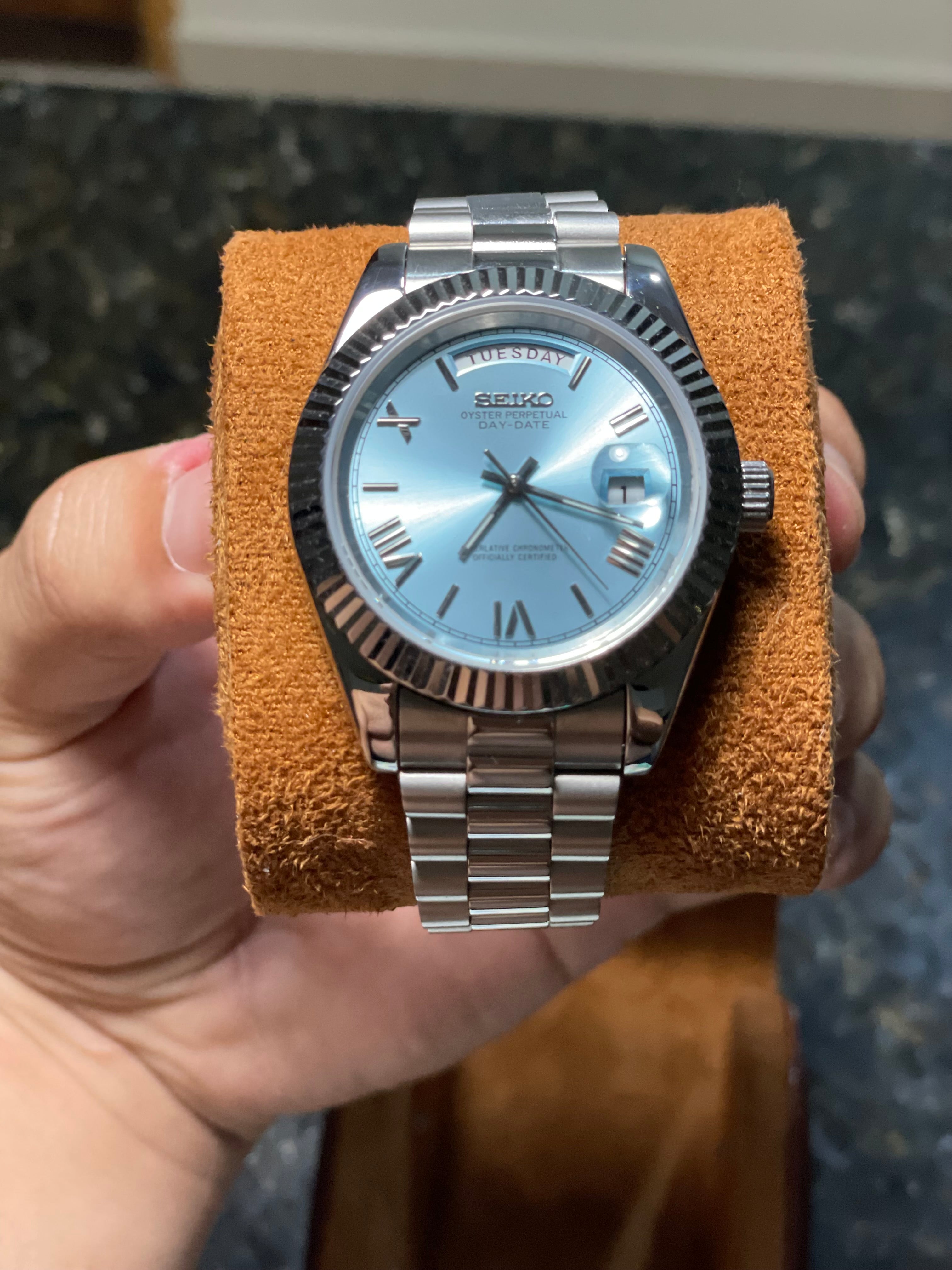 Seiko Mod Day-Date Tiffany