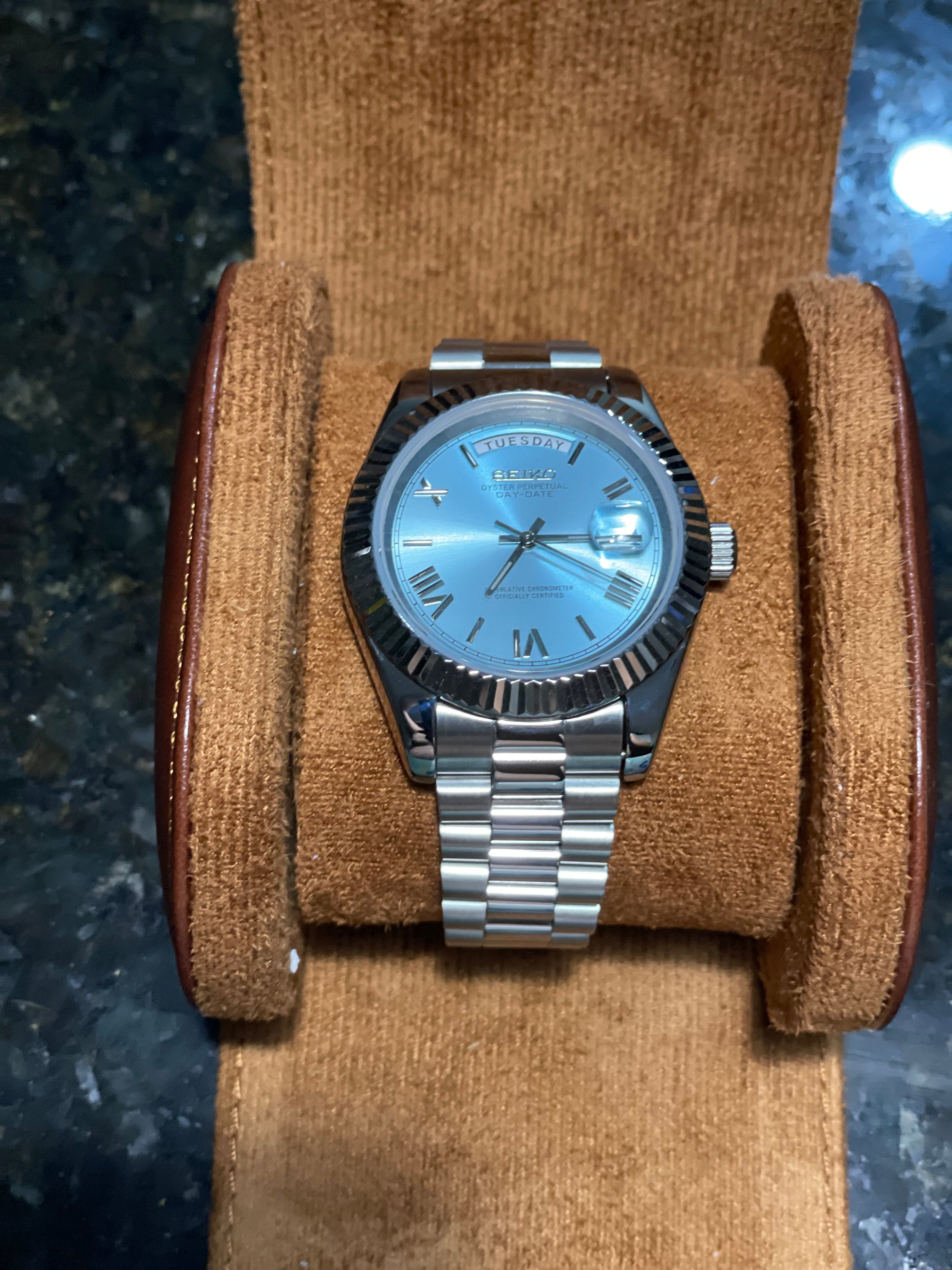 Seiko Mod Day-Date Tiffany