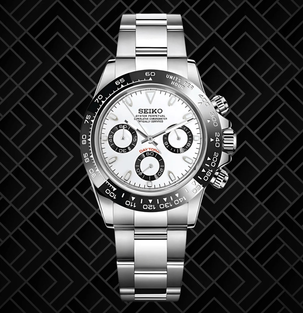 SEIKO Mod Daytona “panda”