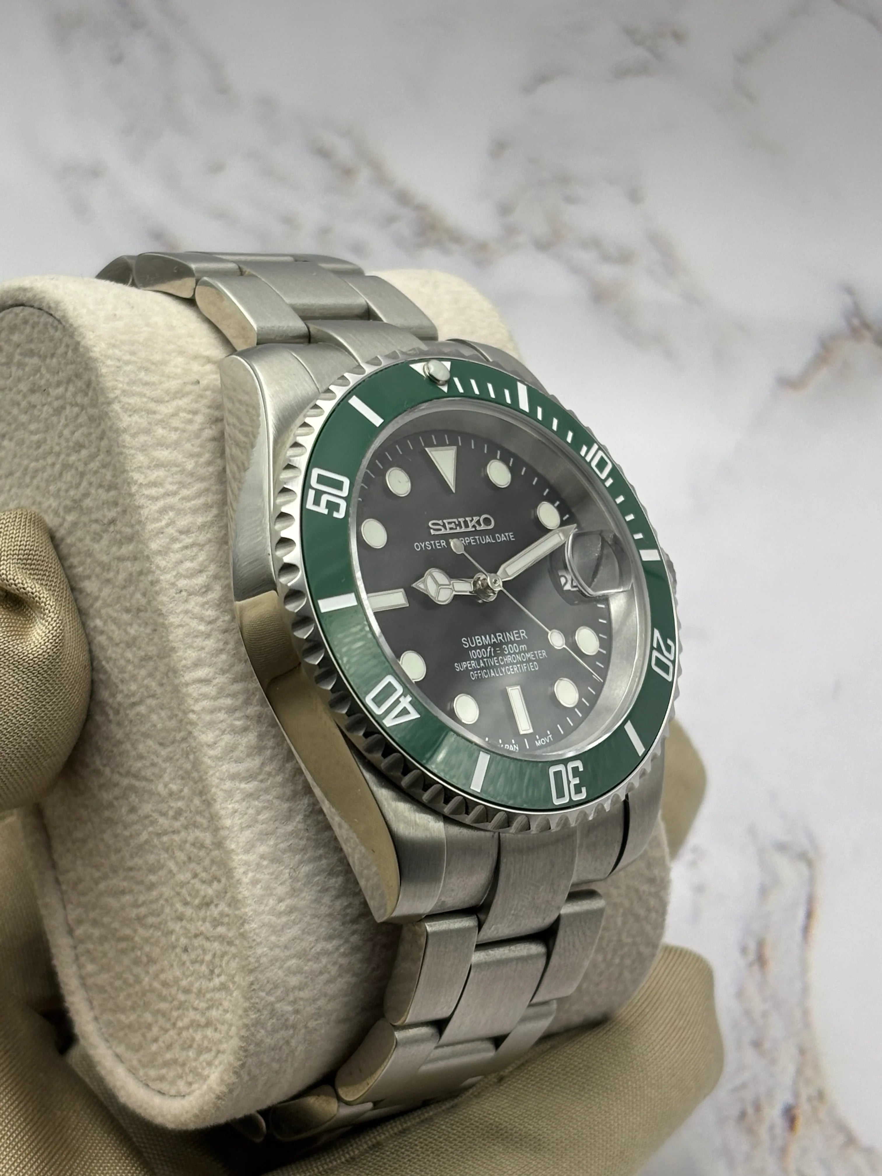 SEIKO MOD Submariner “Starbuks”