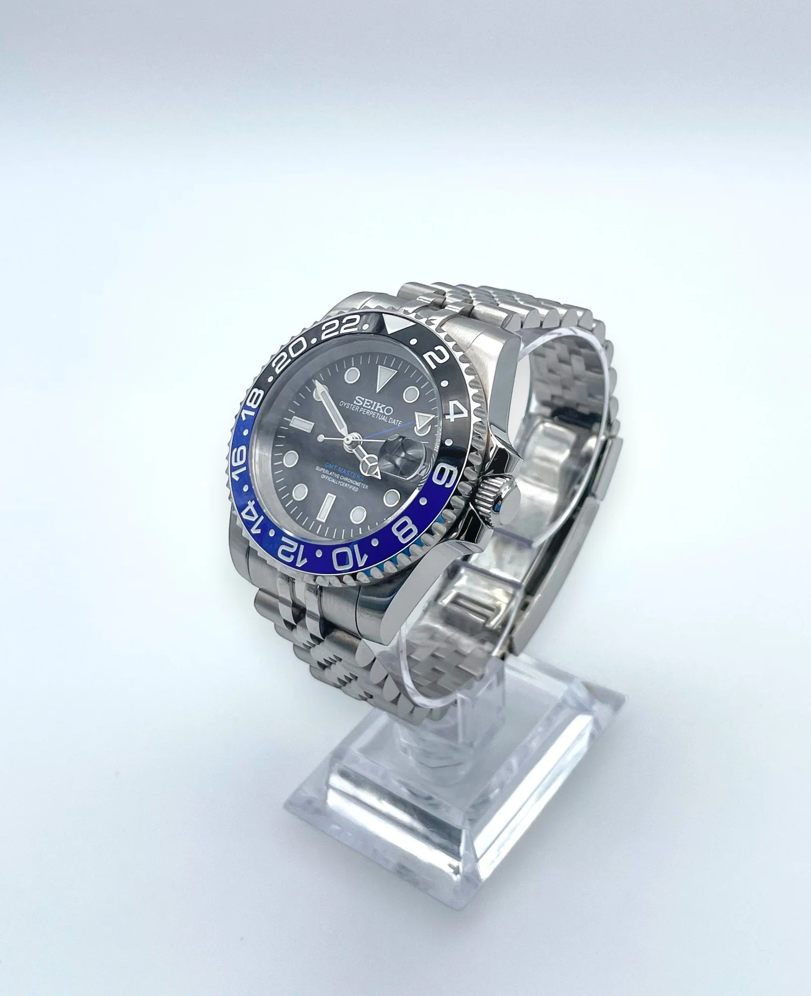 SEIKO Mod GMT “Batman”