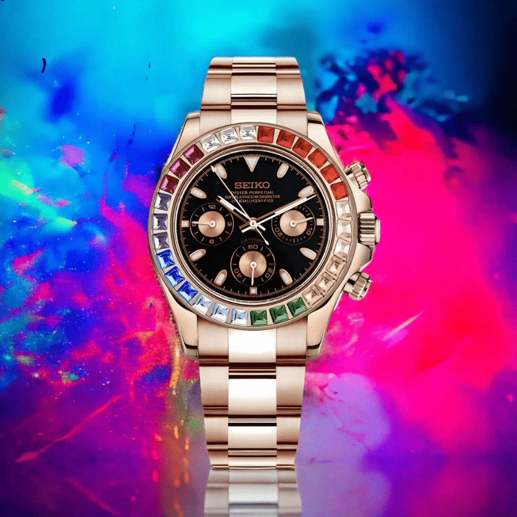 SEIKO MOD DAYTONA “Arcoíris”