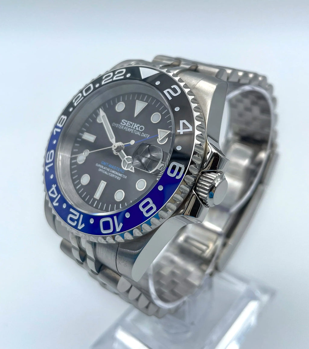 SEIKO Mod GMT “Batman”