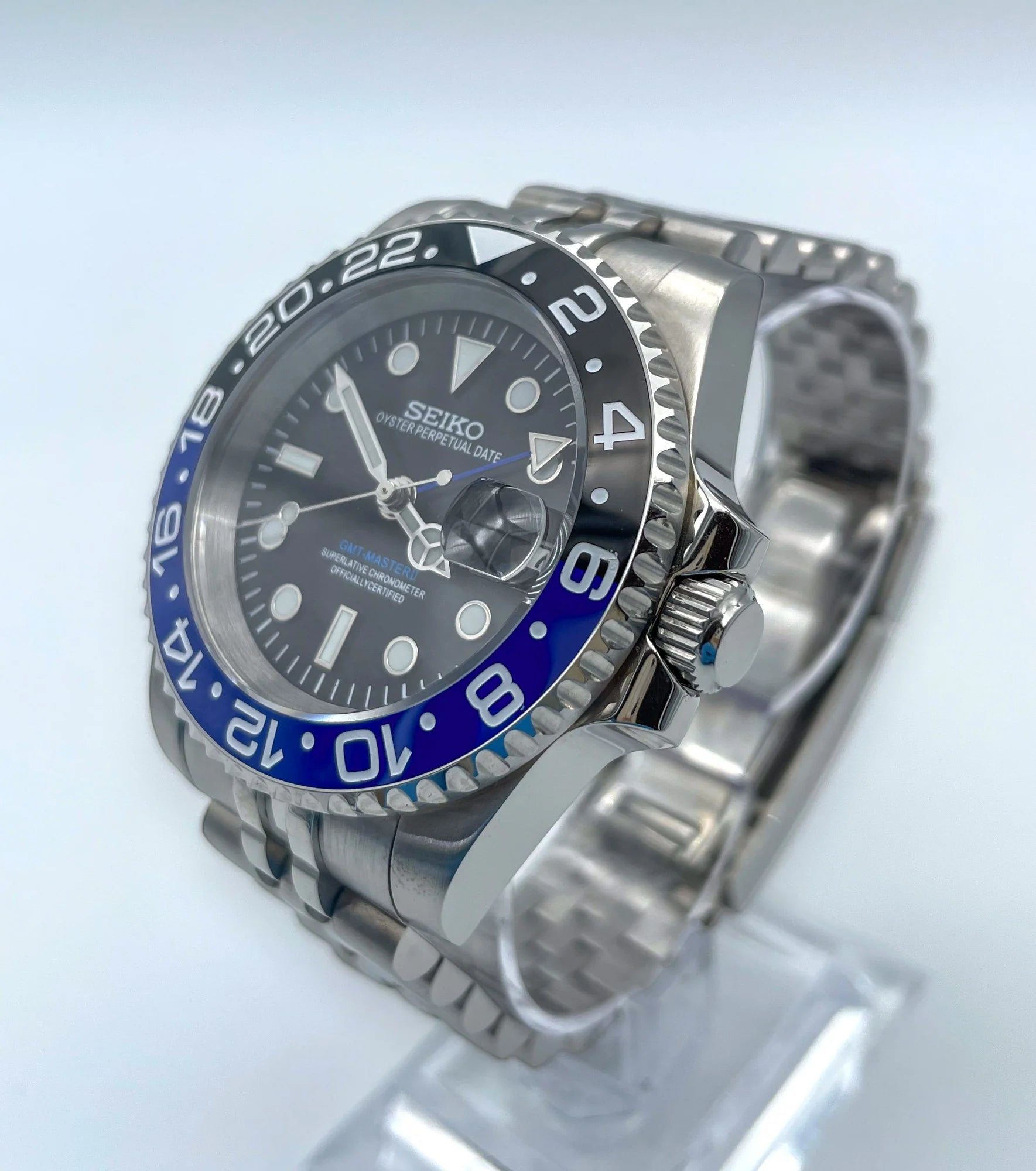SEIKO Mod GMT “Batman”